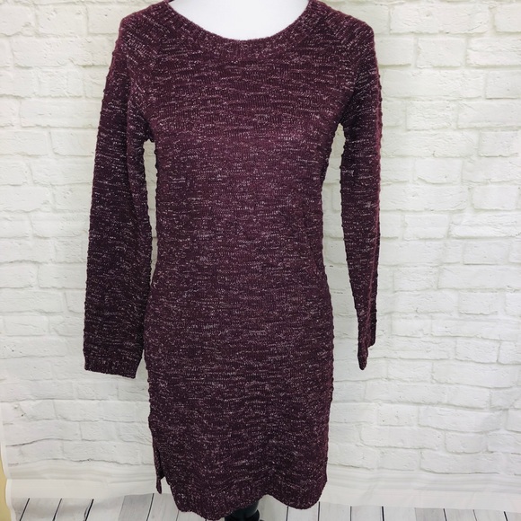 Moral Fiber Dresses & Skirts - Moral Fiber purple sweater dress